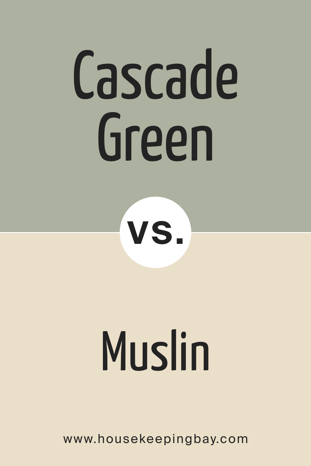 SW 0066 Cascade Green vs. SW 6133 Muslin