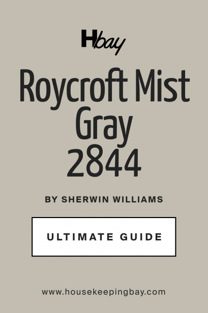 Roycroft Mist Gray SW 2844 Paint Color by Sherwin-Williams ...