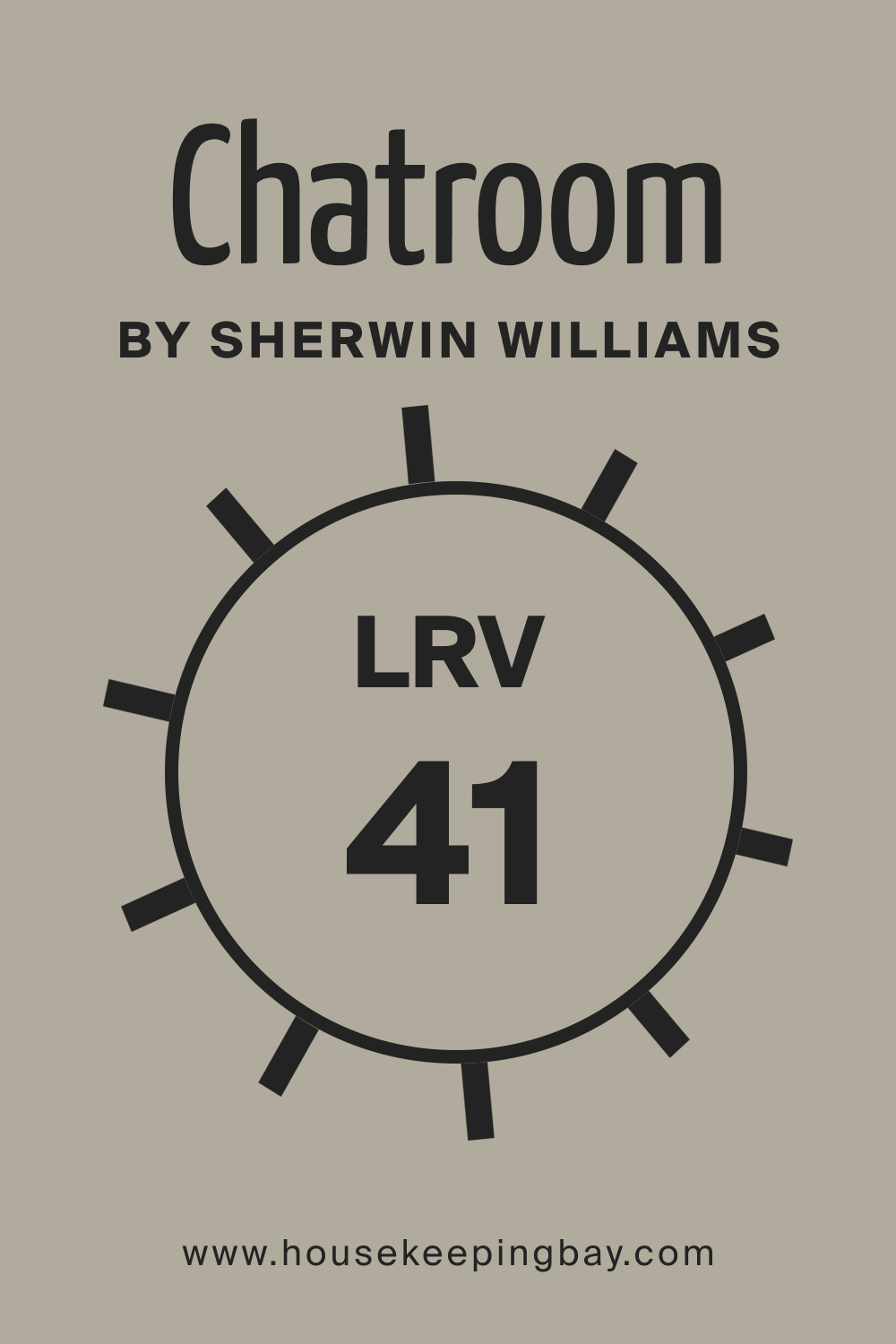 SW 6171 Chatroom by Sherwin Williams. LRV 41
