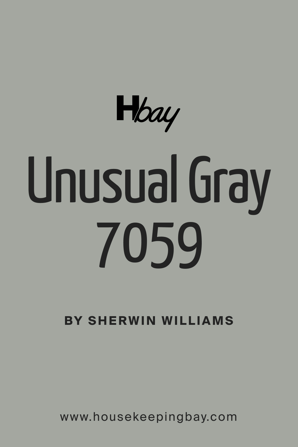 SW 7059 Unusual Gray Paint Color by Sherwin Williams