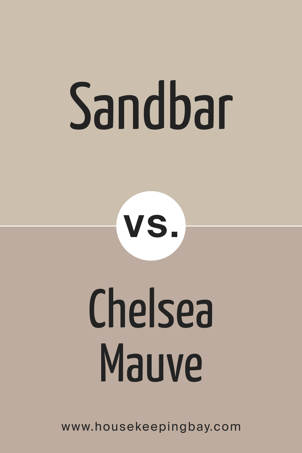 SW 7547 Sandbar vs. SW 0002 Chelsea Mauve