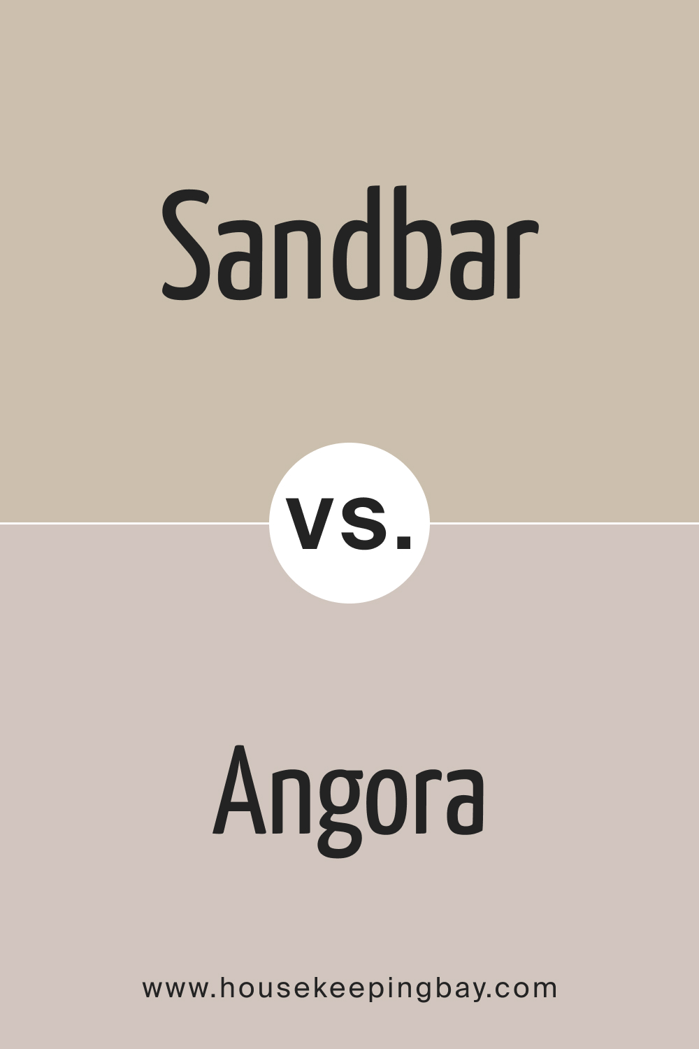 SW 7547 Sandbar vs. SW 6036 Angora