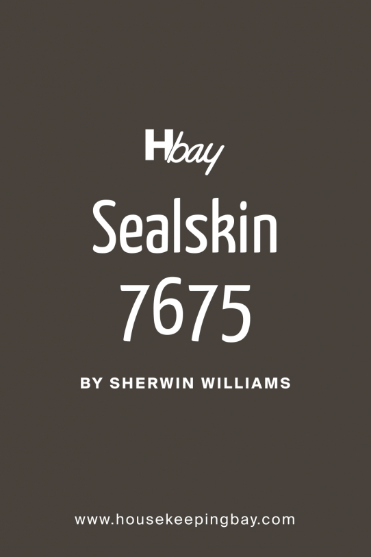 Sealskin SW 7675 Paint Color by Sherwin-Williams