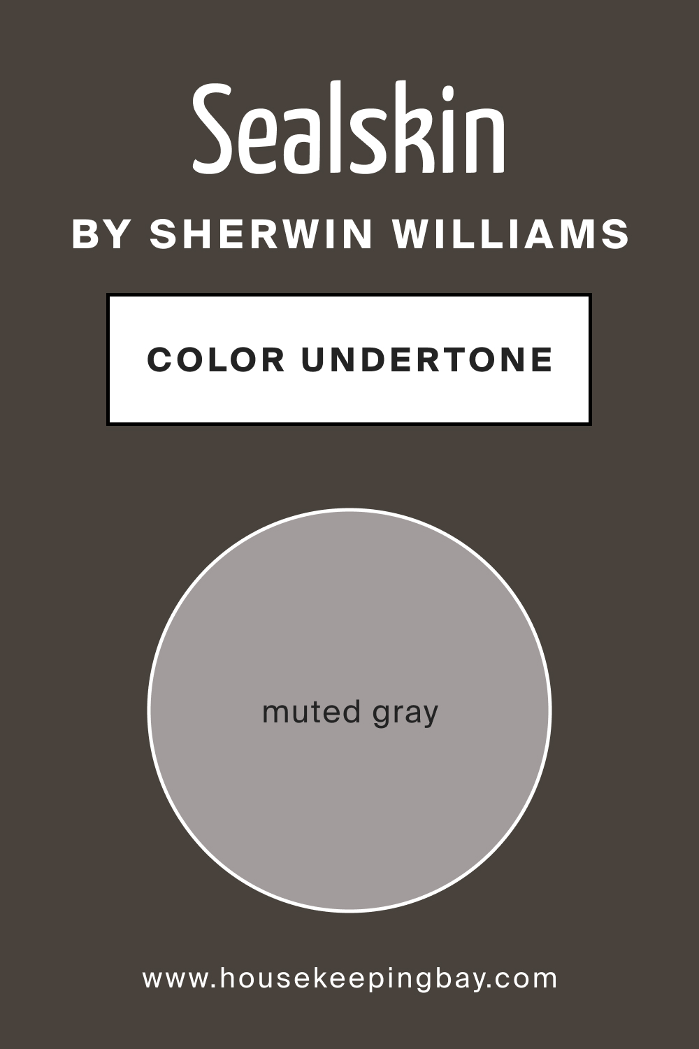 SW 7675 Sealskin by Sherwin Williams Color Undertone