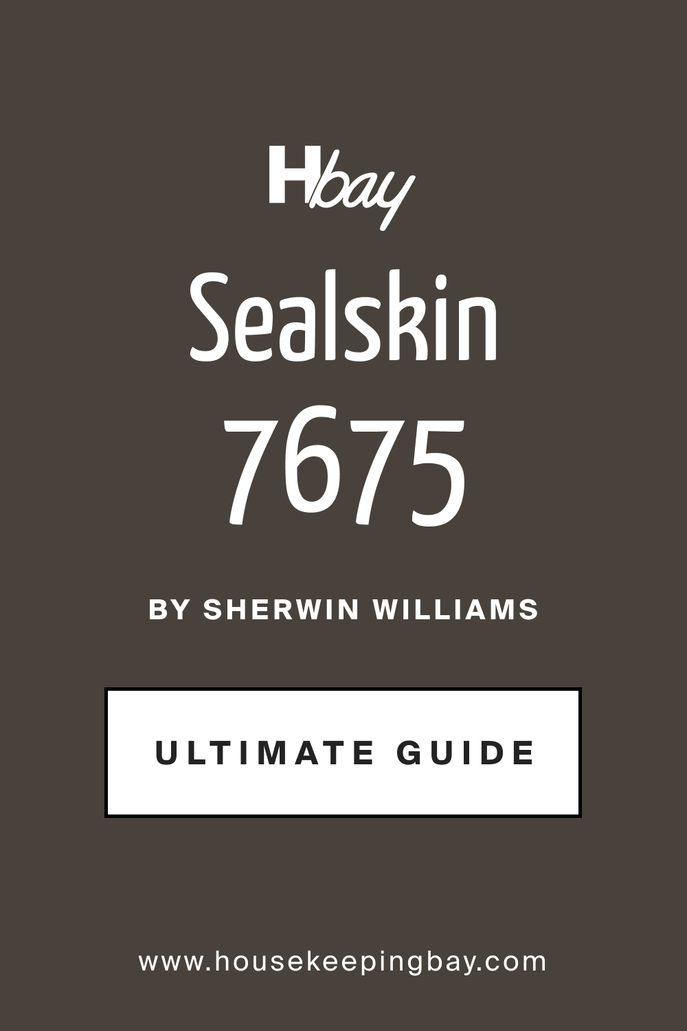 SW 7675 Sealskin by Sherwin Williams Ultimate Guide