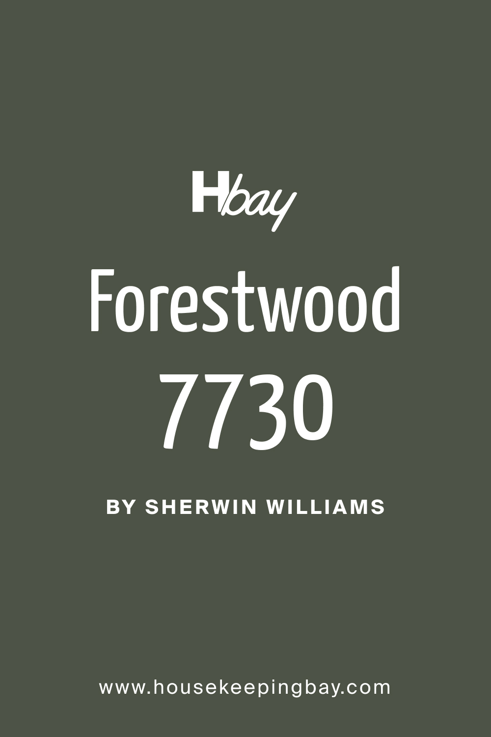 SW 7730 Forestwood Paint Color by Sherwin Williams