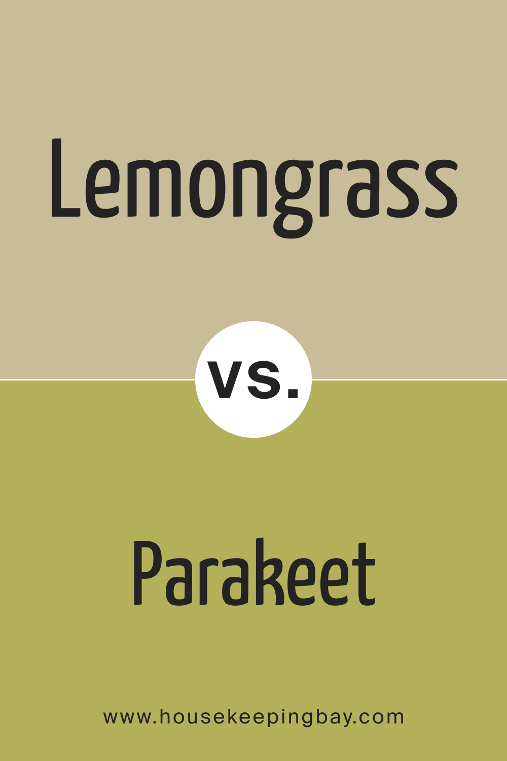 SW 7732 Lemongrass vs. SW 6711 Parakeet