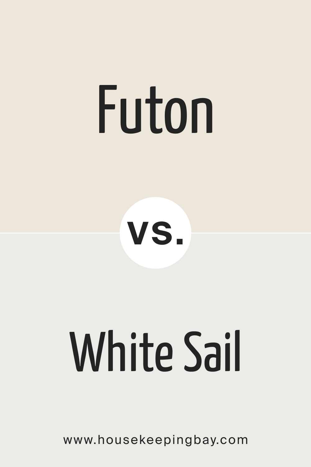 SW 9504 Cold Foam vs. SW 9622 White Sail