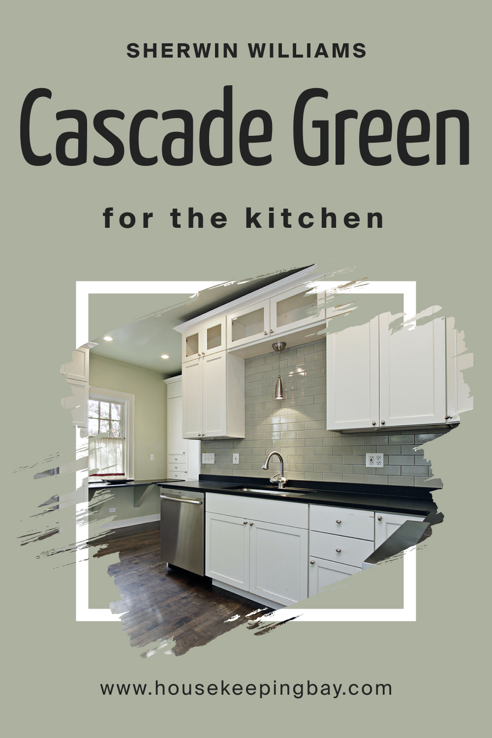 Sherwin Williams. SW 0066 Cascade Green For the Kitchens