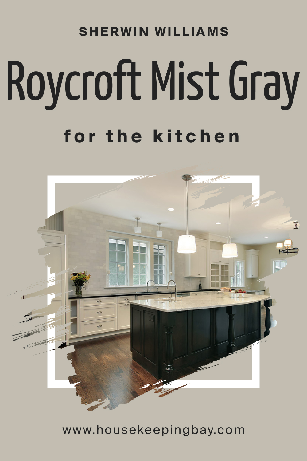 Sherwin Williams. SW 2844 Roycroft Mist Gray For the Kitchens