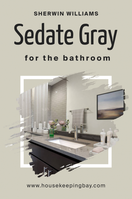 Sedate Gray SW 6169 Paint Color by Sherwin-Williams - Housekeepingbay