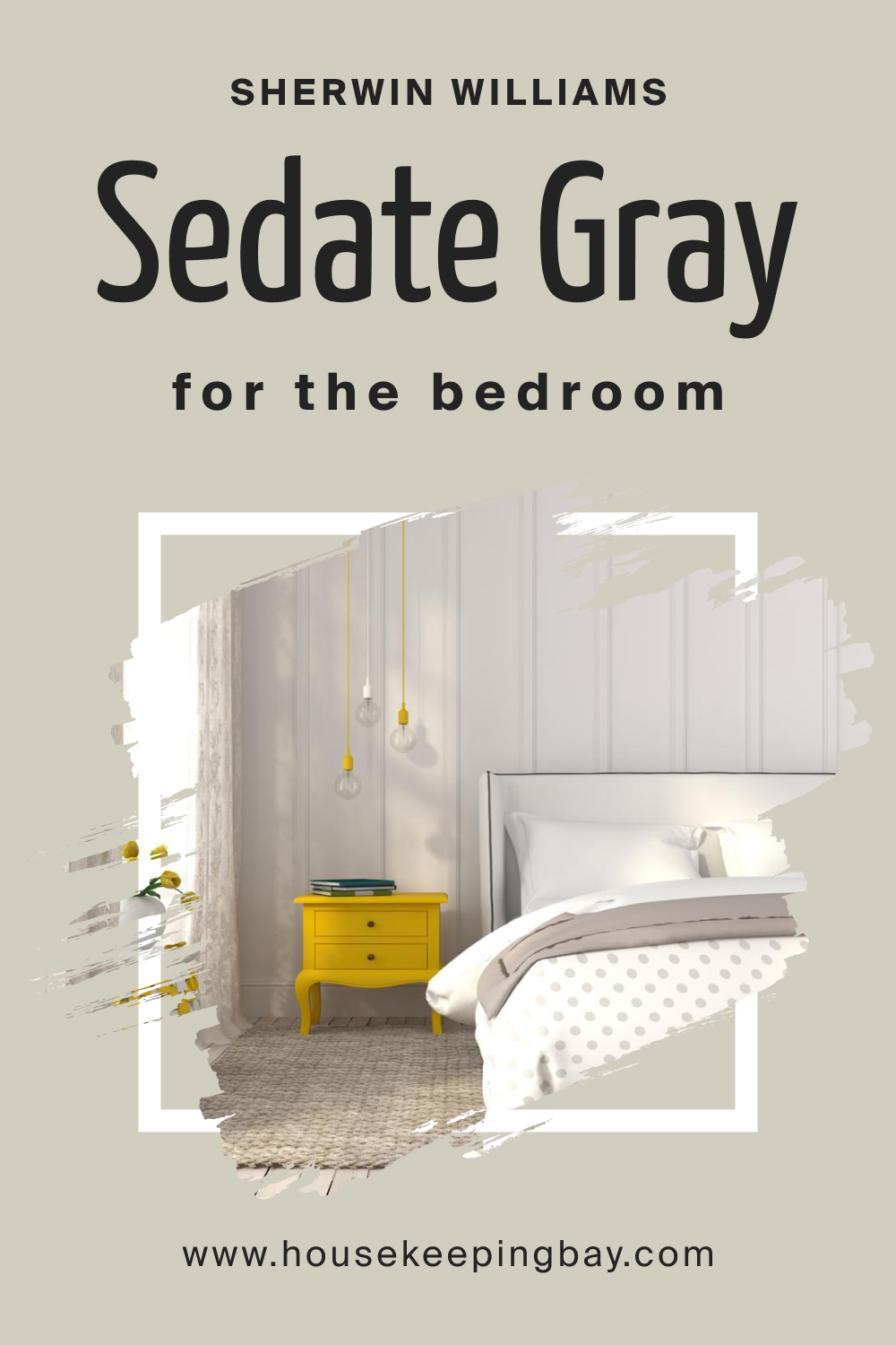 Sherwin Williams. SW 6169 Sedate Gray For the bedroom