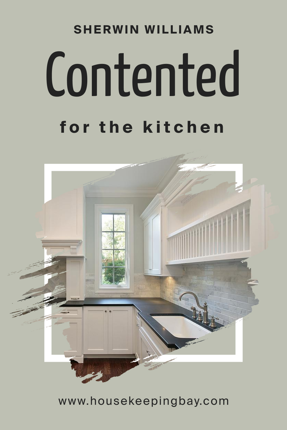 Sherwin Williams. SW 6191 Contented For the Kitchens