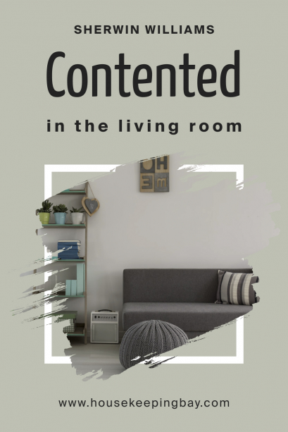 Contented SW 6191 Paint Color by Sherwin-Williams