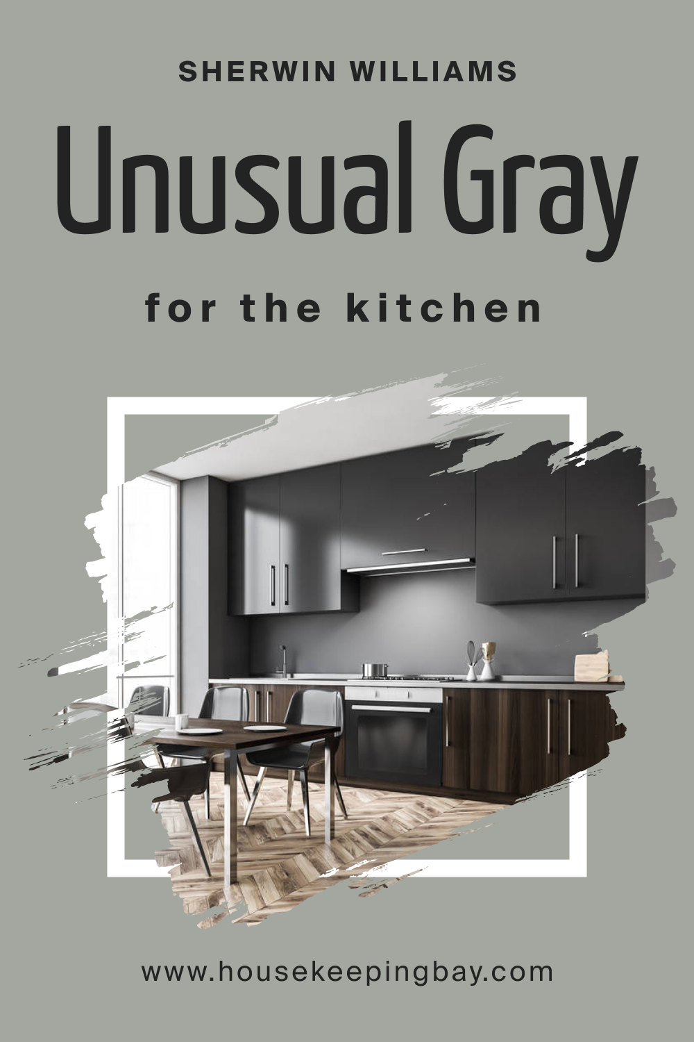 Sherwin Williams. SW 7059 Unusual Gray For the Kitchens
