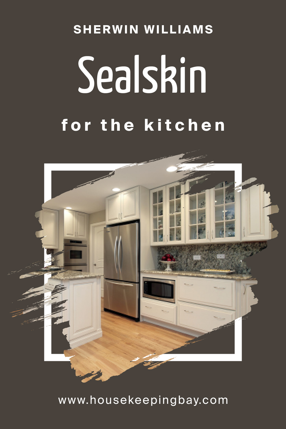 Sherwin Williams. SW 7675 Sealskin For the Kitchens
