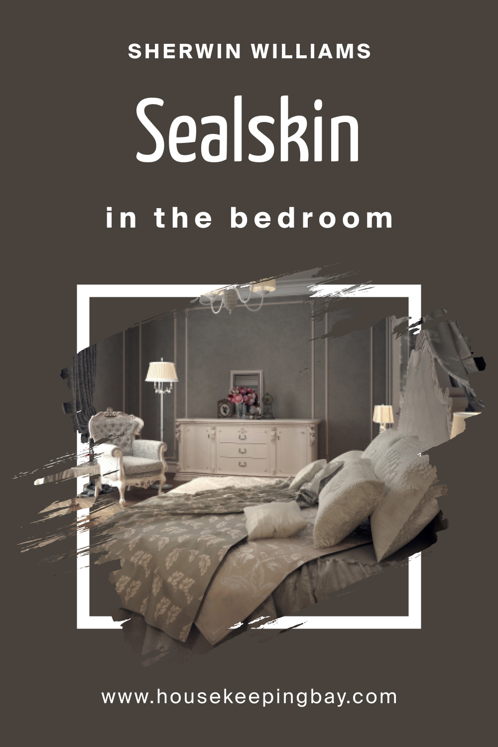 Sherwin Williams. SW 7675 Sealskin For the bedroom