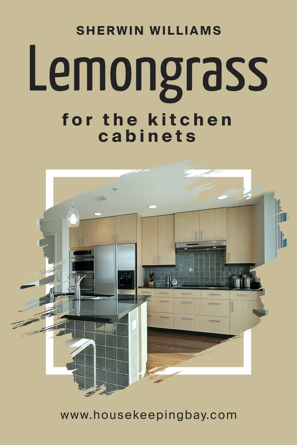 Sherwin Williams. SW 7732 Lemongrass For the Kitchen Cabinets