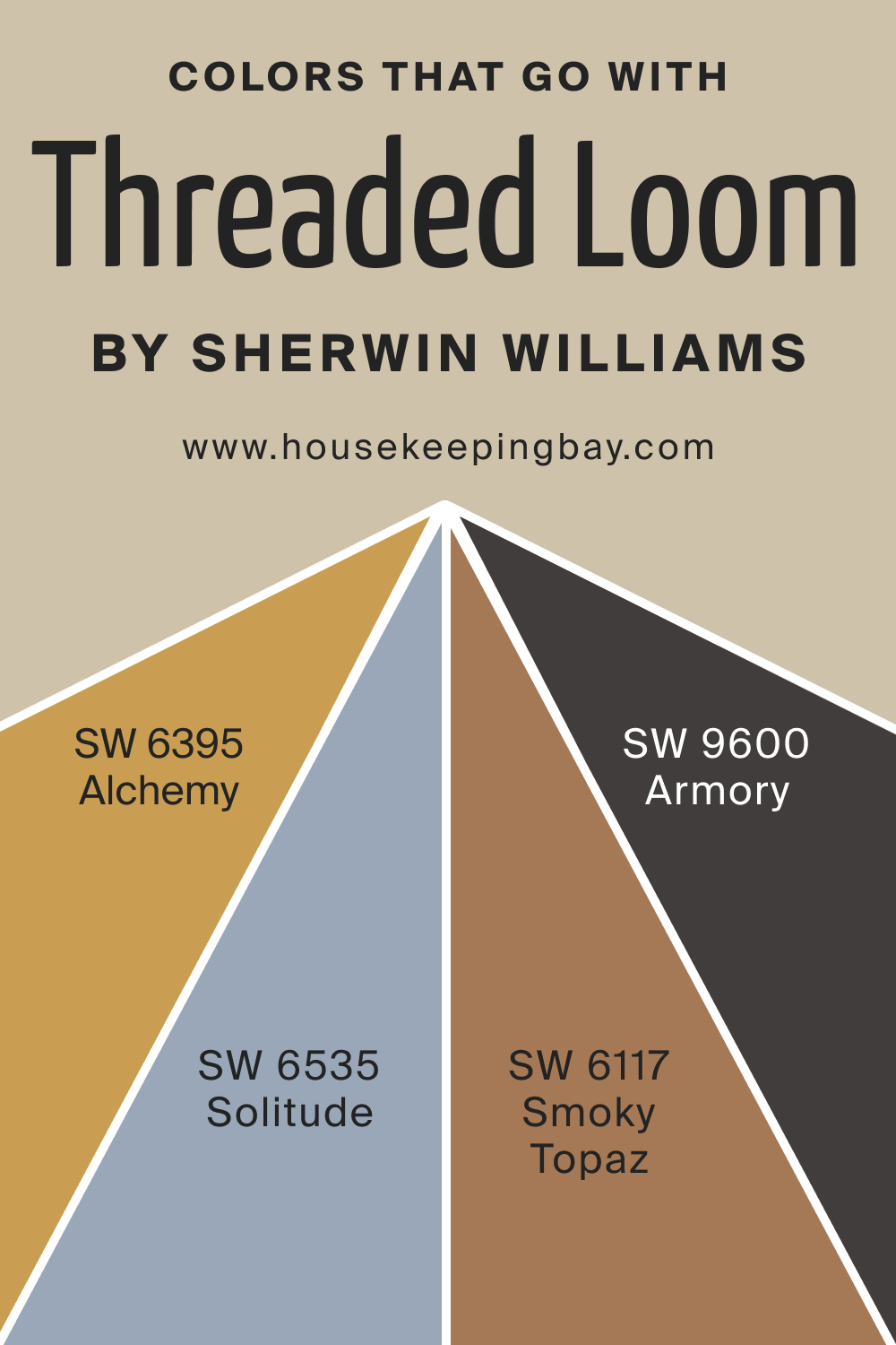 Colors that goes with SW 9512 Threaded Loom by Sherwin Williams