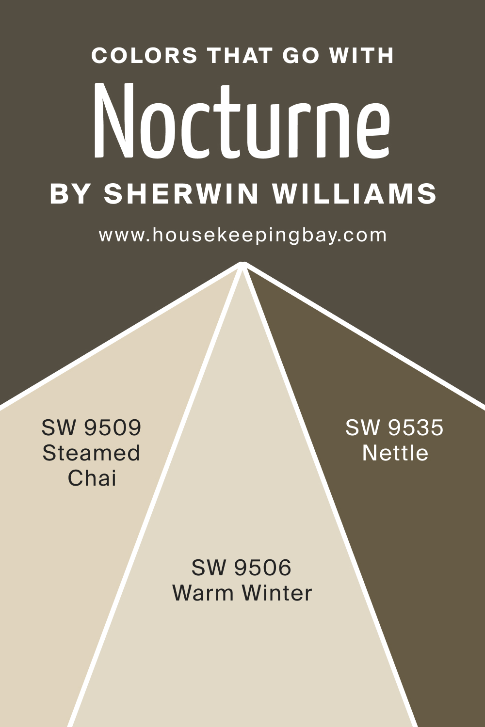 Colors that goes with SW 9520 Nocturne by Sherwin