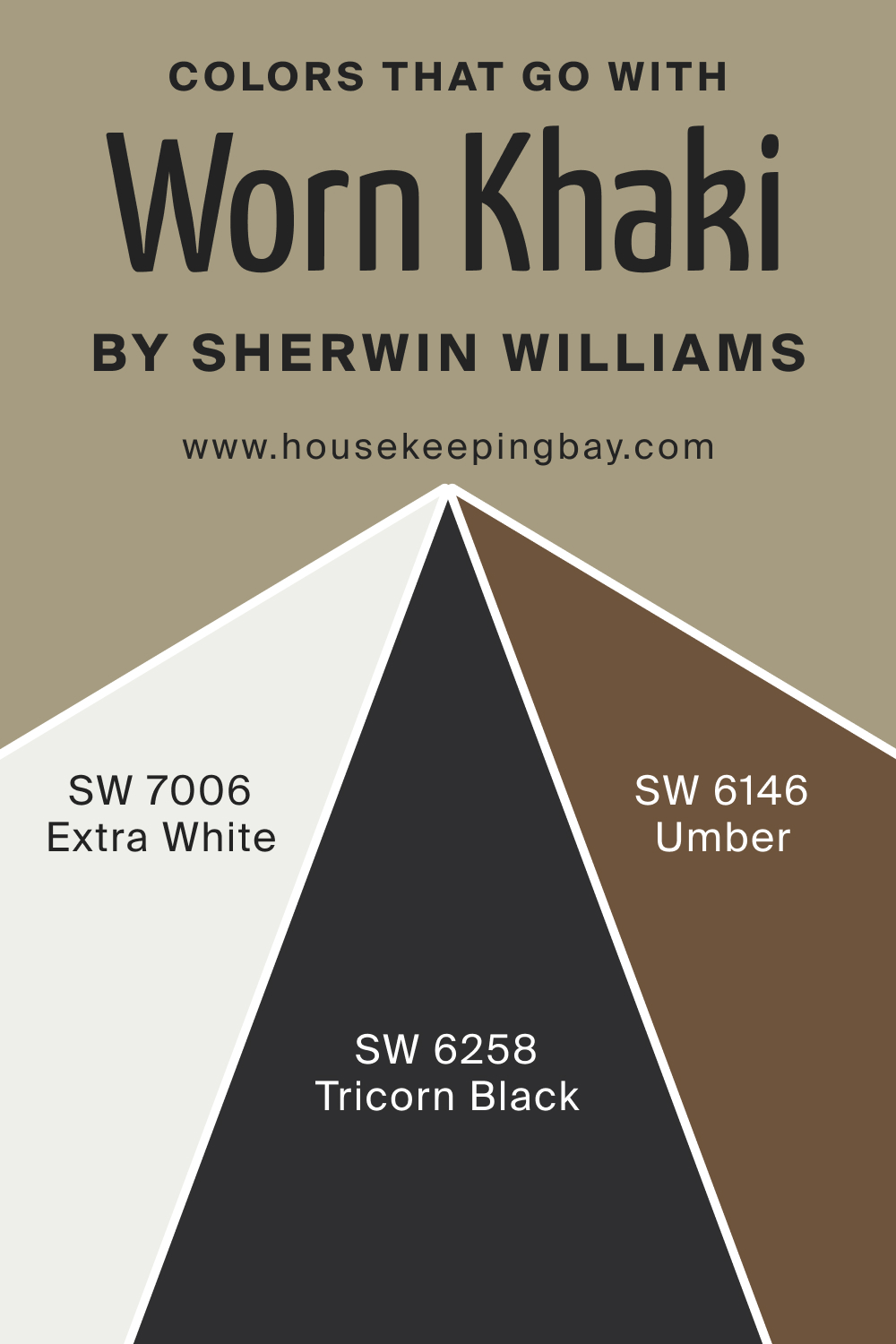 Colors that goes with SW 9527 Worn Khaki by Sherwin Williams