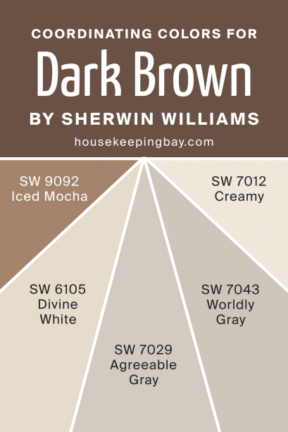 Dark Brown SW 7520 Paint Color by Sherwin-Williams