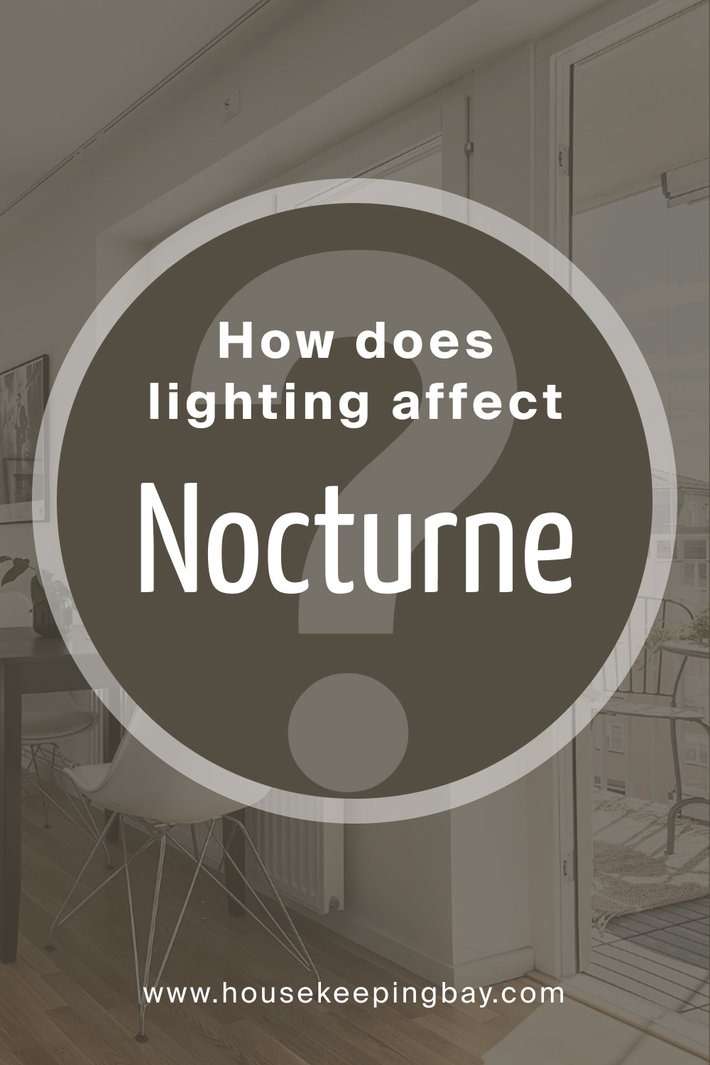 How does lighting affect SW 9520 Nocturne