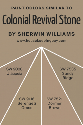 Paint Color Similar To SW 2827 Colonial Revival Stone By Sherwin Williams 284x426 