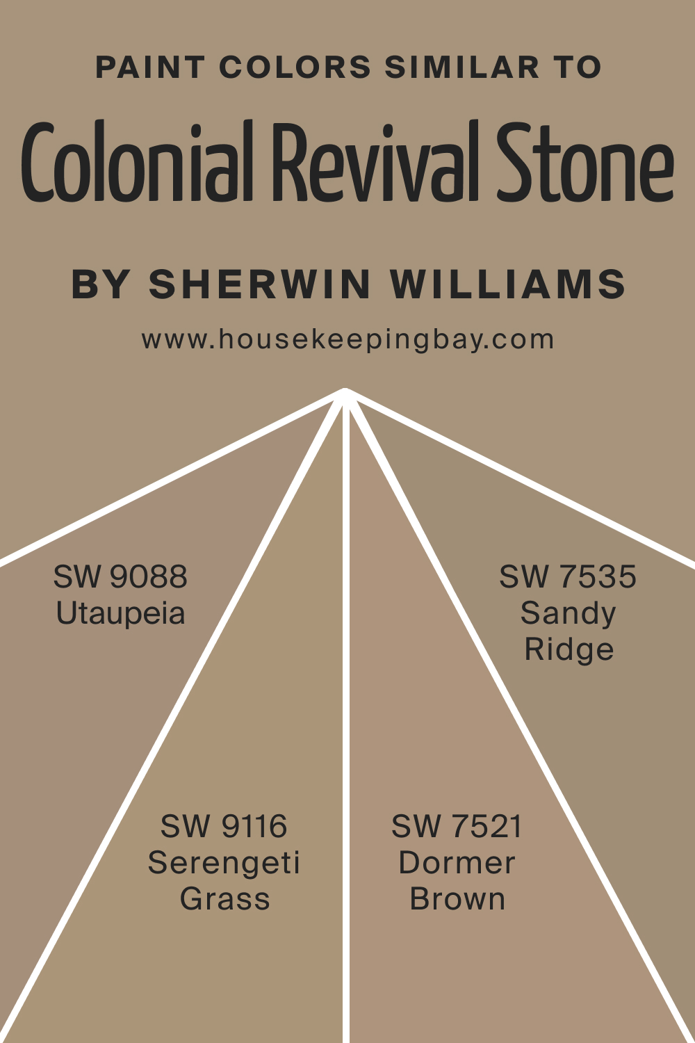 Paint Color Similar to SW 2827 Colonial Revival Stone by Sherwin Williams