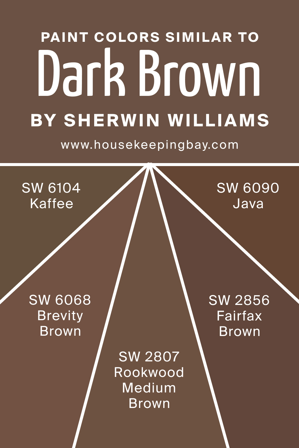 Paint Color Similar to SW 7520 Dark Brown by Sherwin Williams