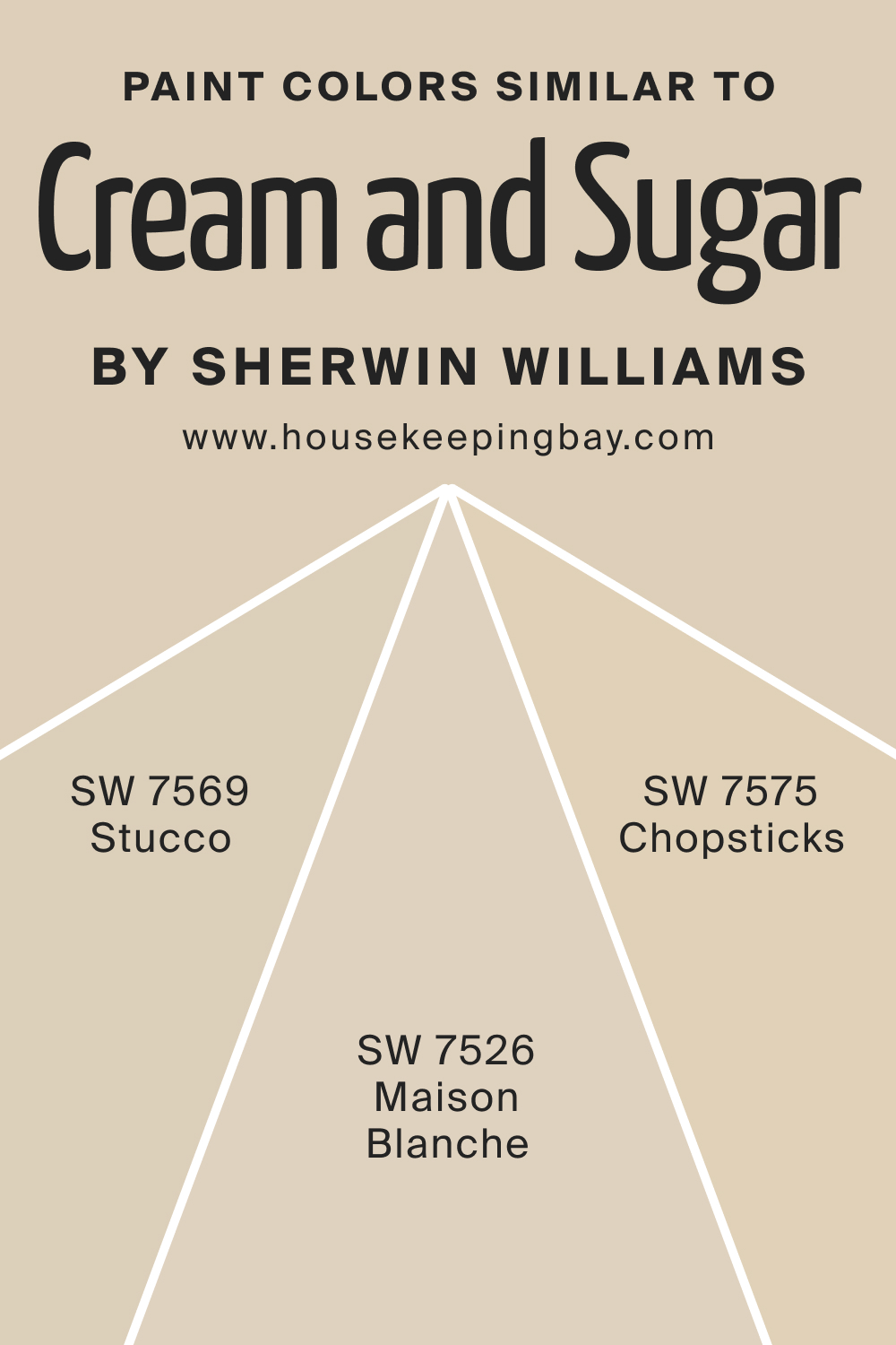 Paint Color Similar to SW 9507 Cream and Sugar by Sherwin Williams