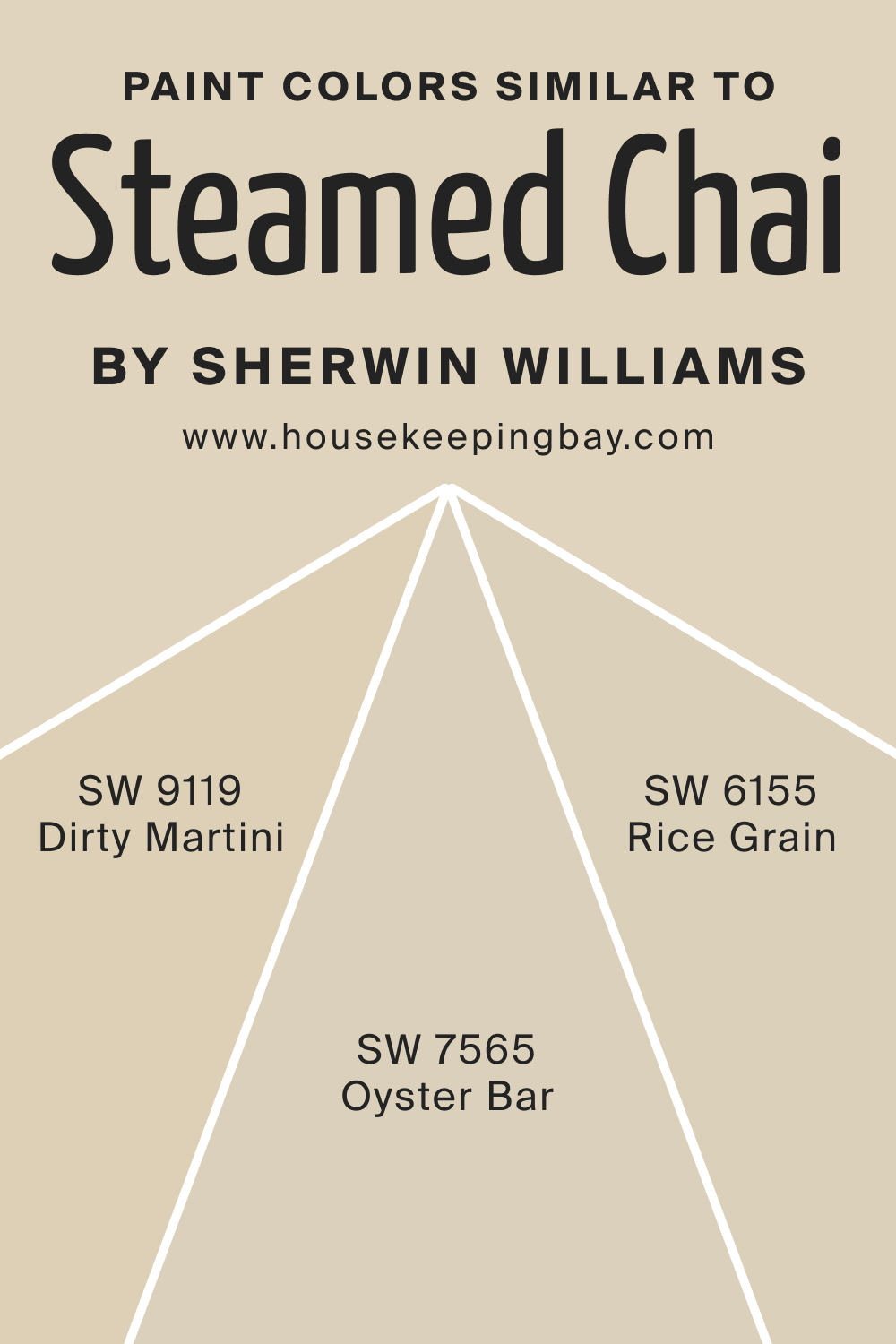 Paint Color Similar to SW 9509 Steamed Chai by Sherwin Williams