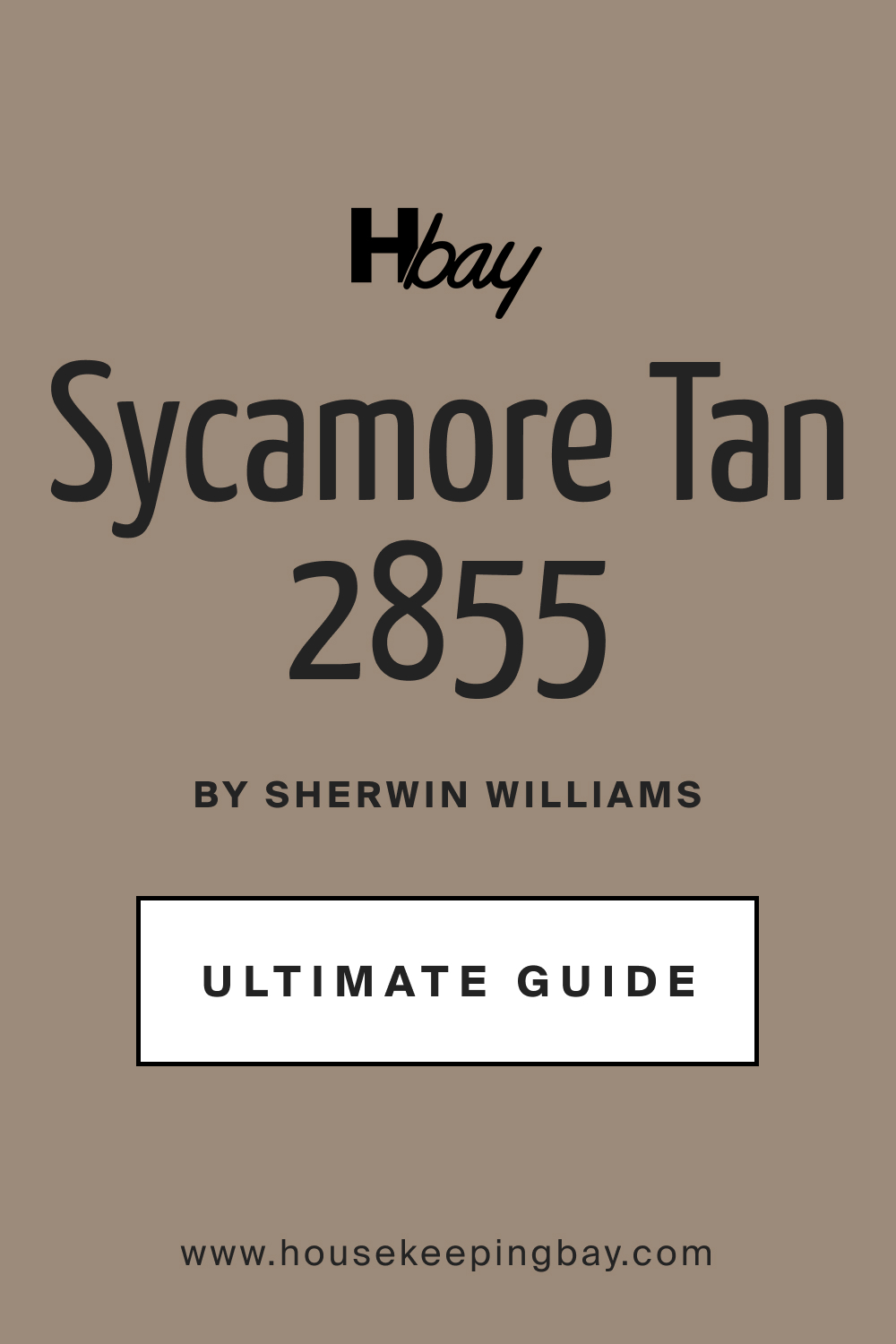 SW 2855 Sycamore Tan by Sherwin Williams Ultimate Guide