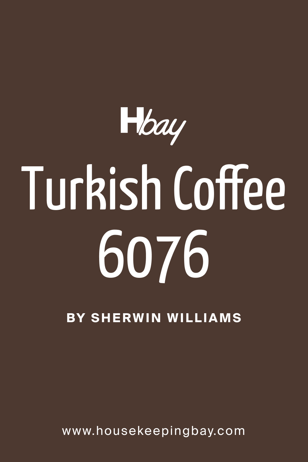 SW 6076 Turkish Coffee Paint Color by Sherwin Williams