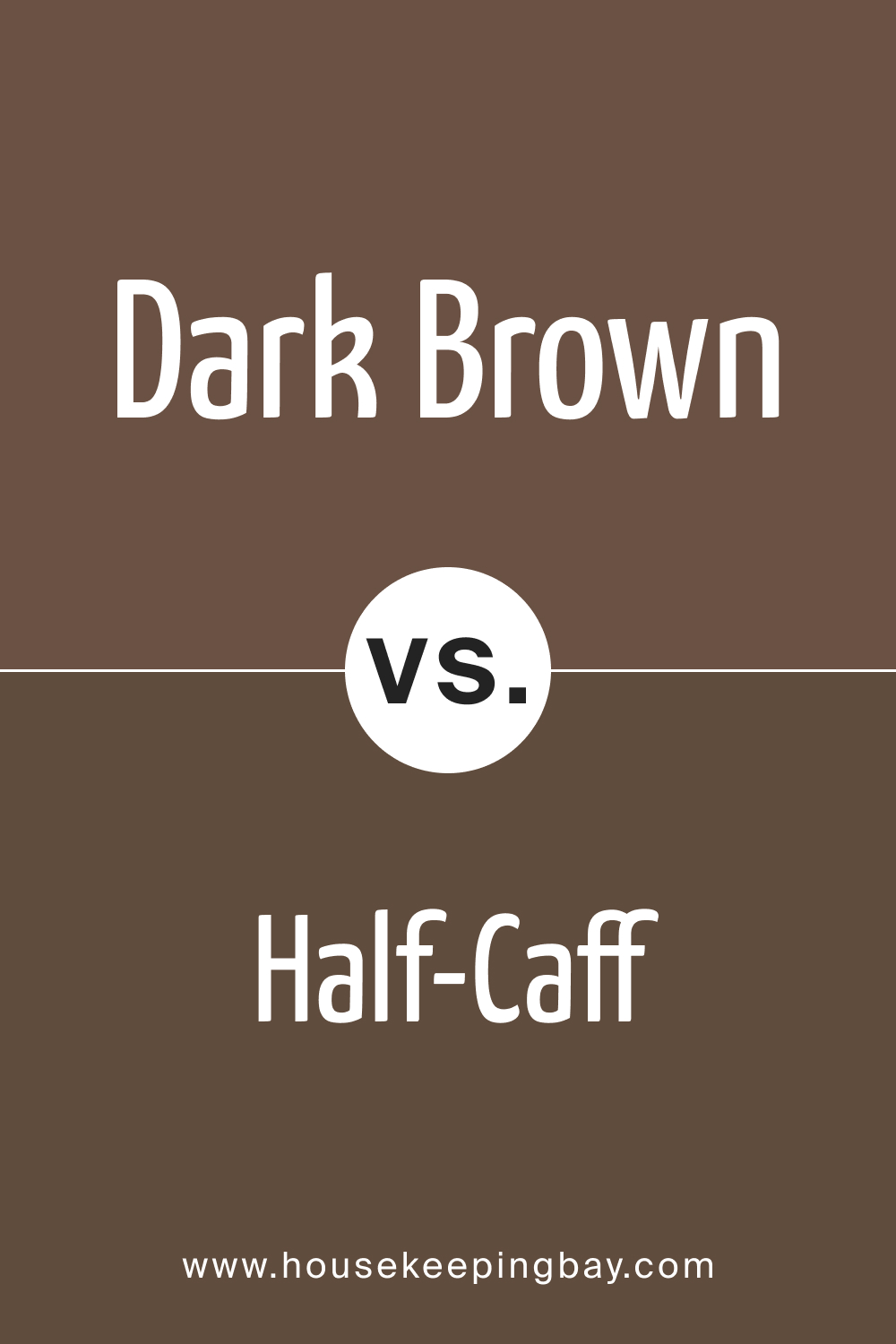 SW 7520 Dark Brown vs. SW 9091 Half Caff
