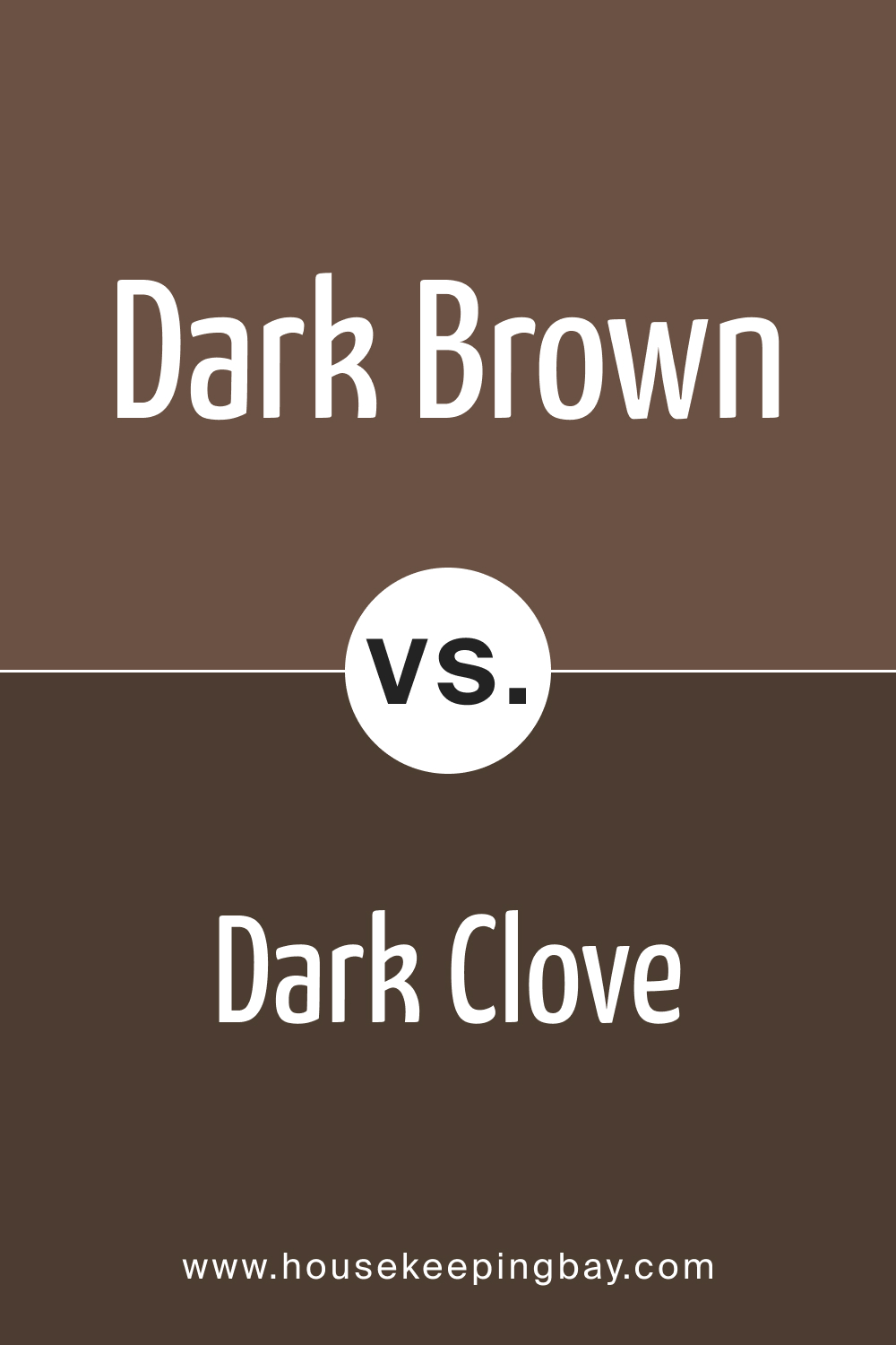 SW 7520 Dark Brown vs. SW 9183 Dark Clove