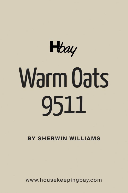Warm Oats SW 9511 Paint Color by SherwinWilliams