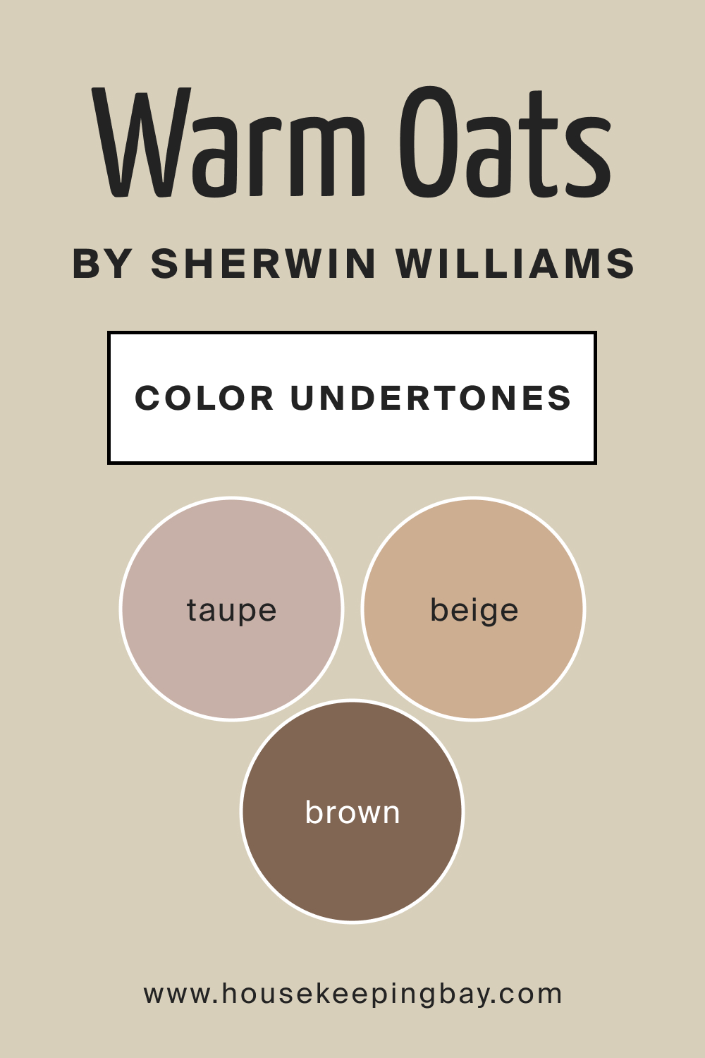 SW 9511 Warm Oats by Sherwin Williams Color Undertone