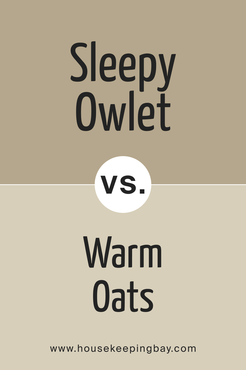 SW 9513 Sleepy Owlet vs. SW 9511 Warm Oats