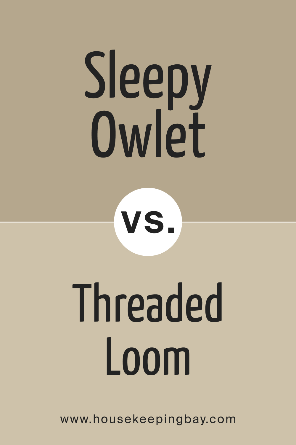 SW 9513 Sleepy Owlet vs. SW 9512 Threaded Loom