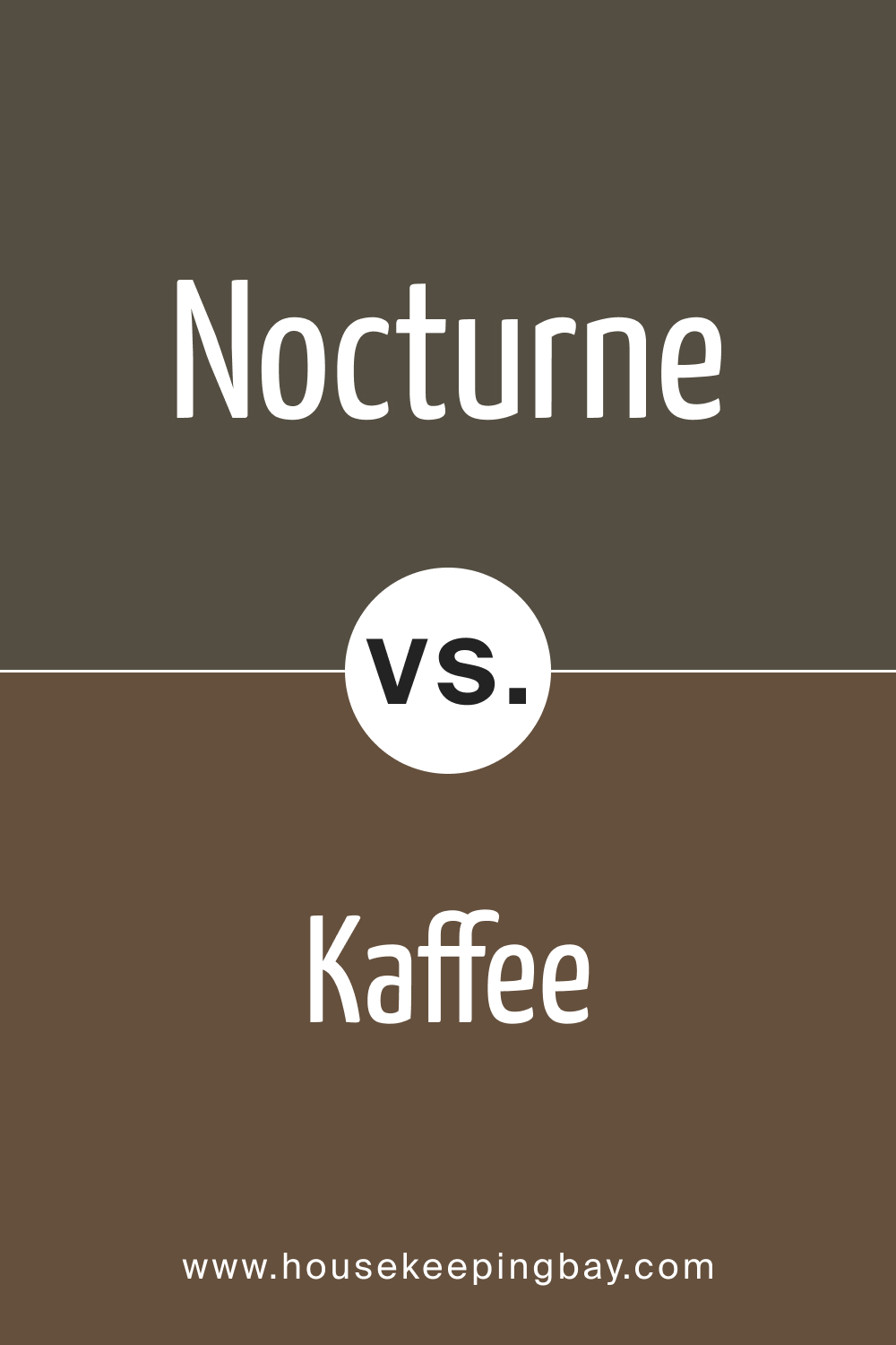 SW 9520 Nocturne vs. SW 6104 Kaffee