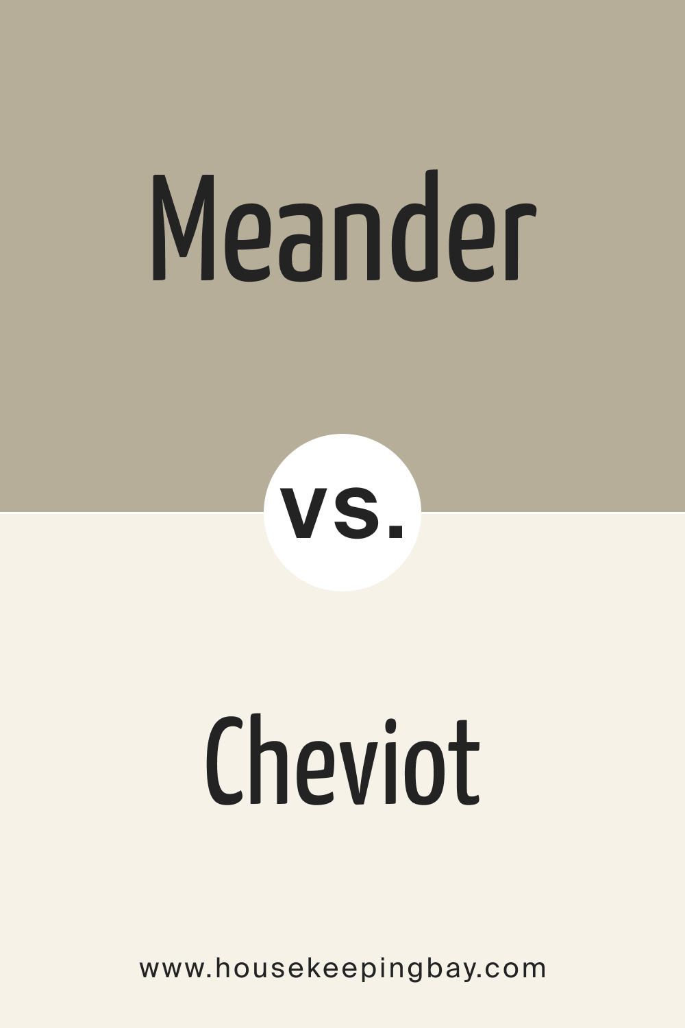 SW 9522 Meander vs. SW 9503 Cheviot