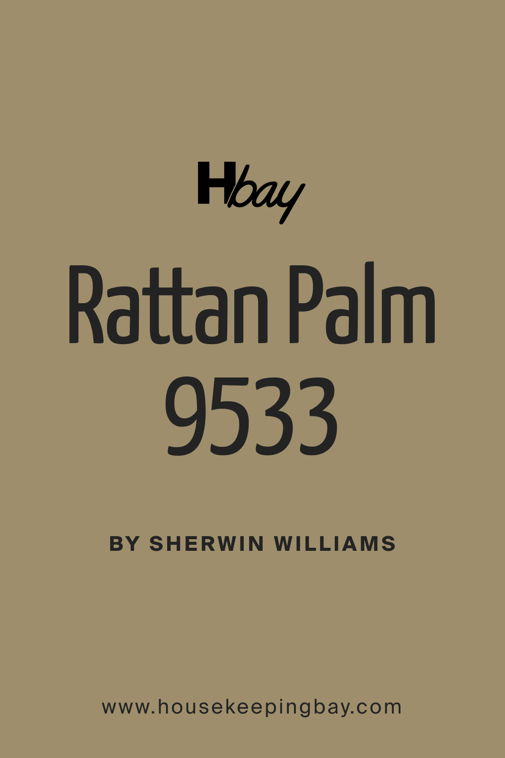 SW 9533 Rattan Palm Paint Color by Sherwin Williams