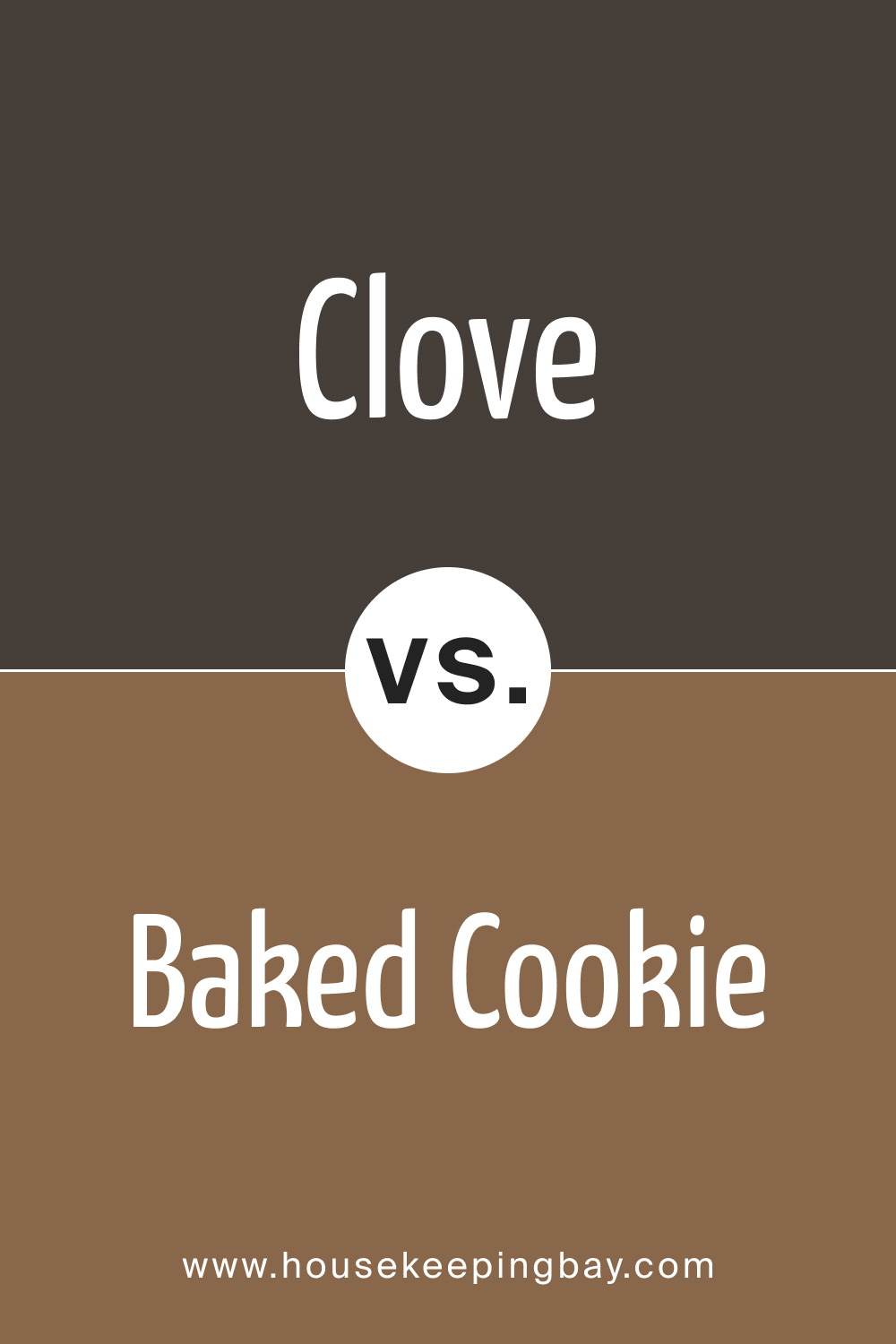 SW 9605 Clove vs. SW 9098 Baked Cookie