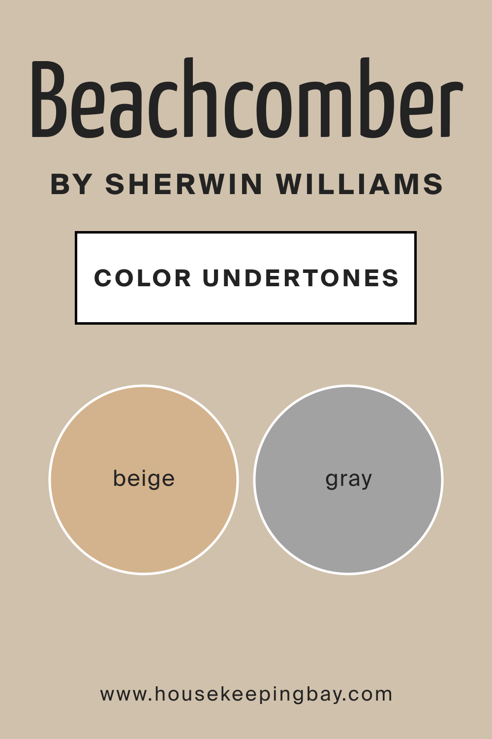 SW 9617 Beachcomber by Sherwin Williams Color Undertone