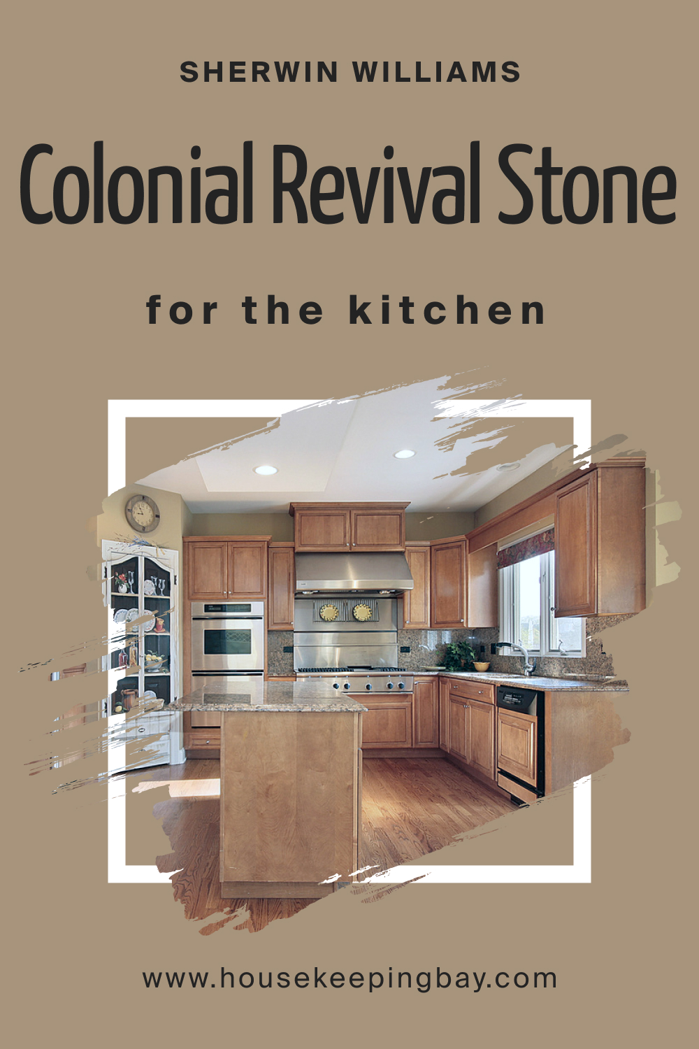 Sherwin Williams. SW 2827 Colonial Revival Stone For the Kitchens