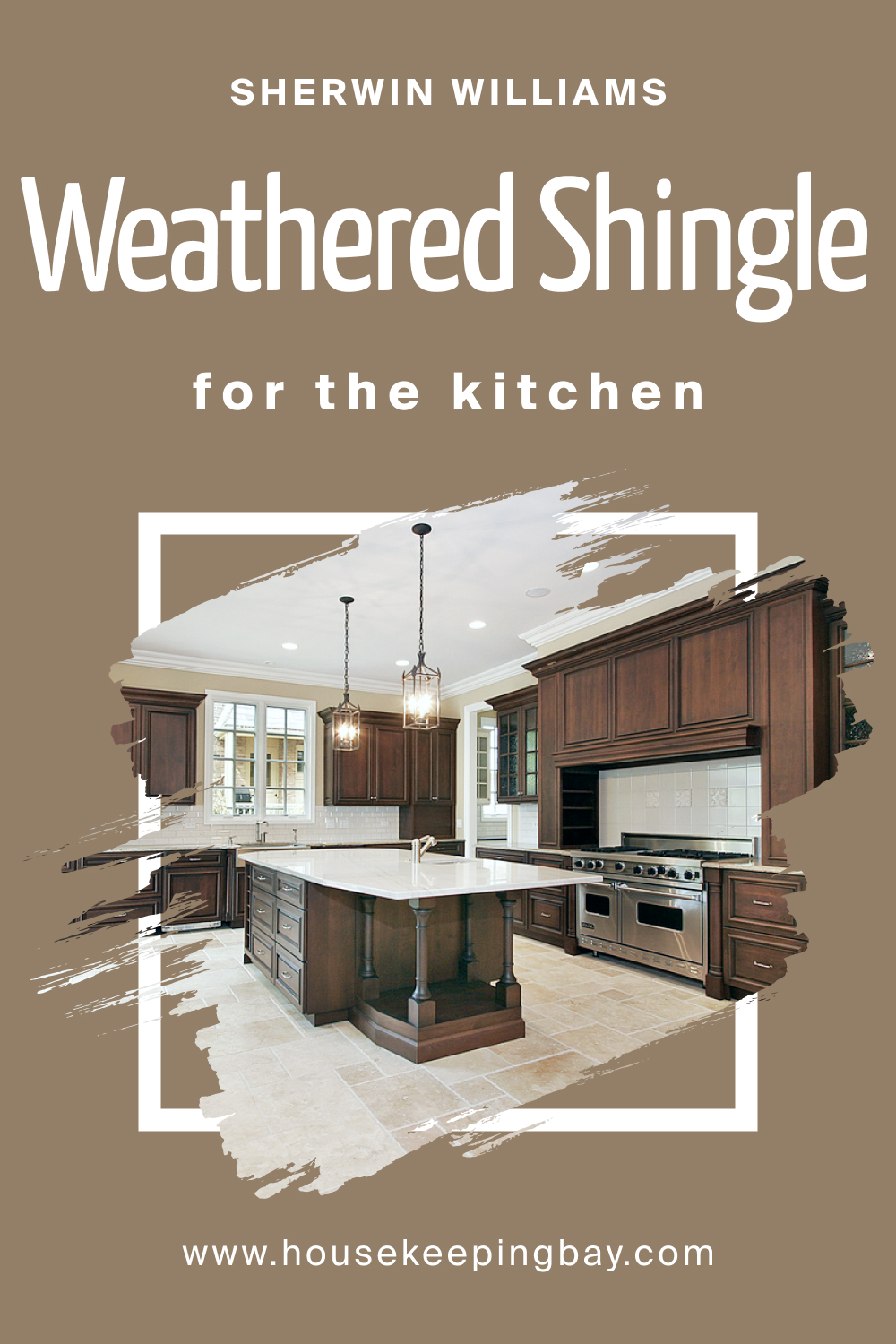 Sherwin Williams. SW 2841 Weathered Shingle For the Kitchens