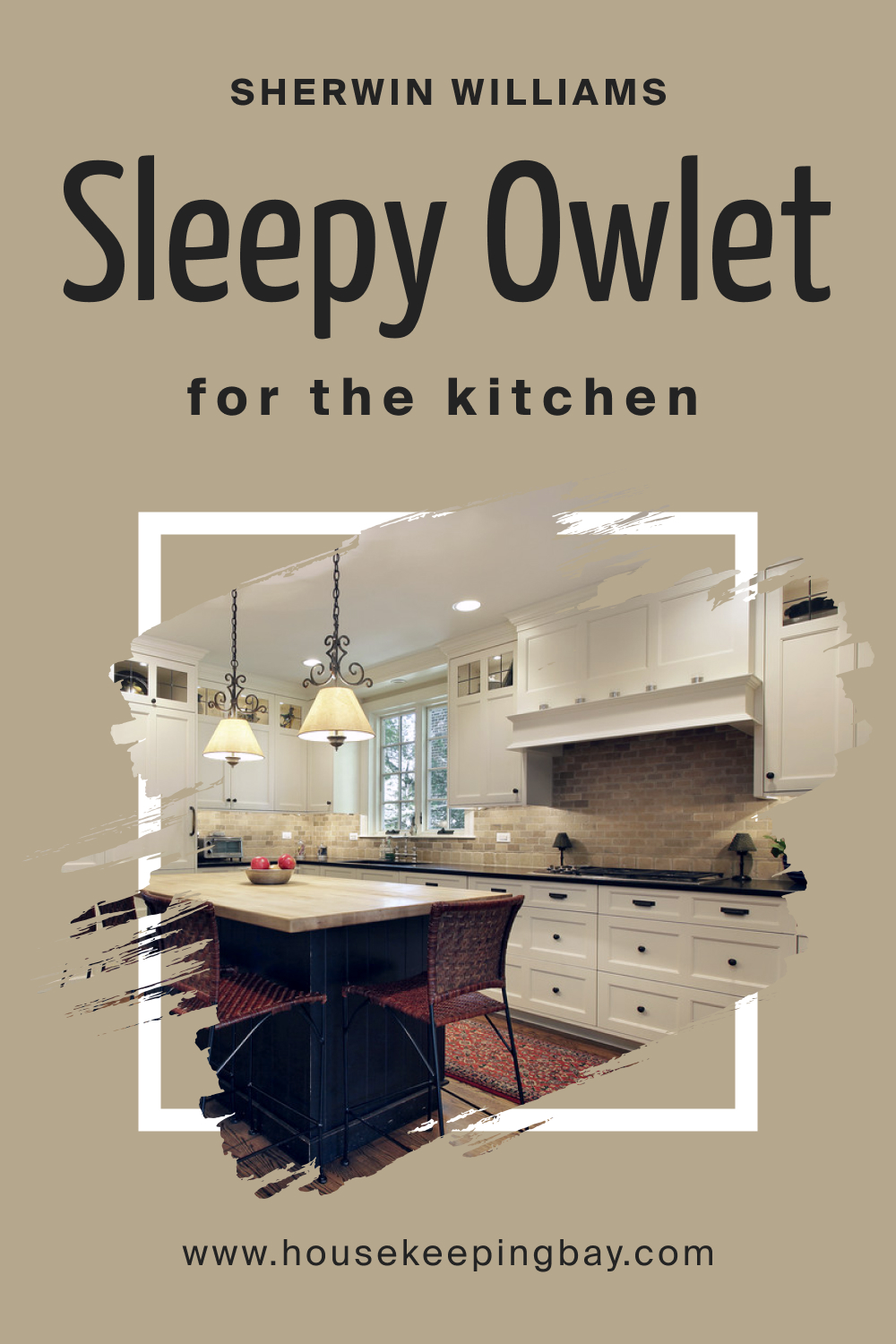 Sherwin Williams. SW 9513 Sleepy Owlet For the Kitchens