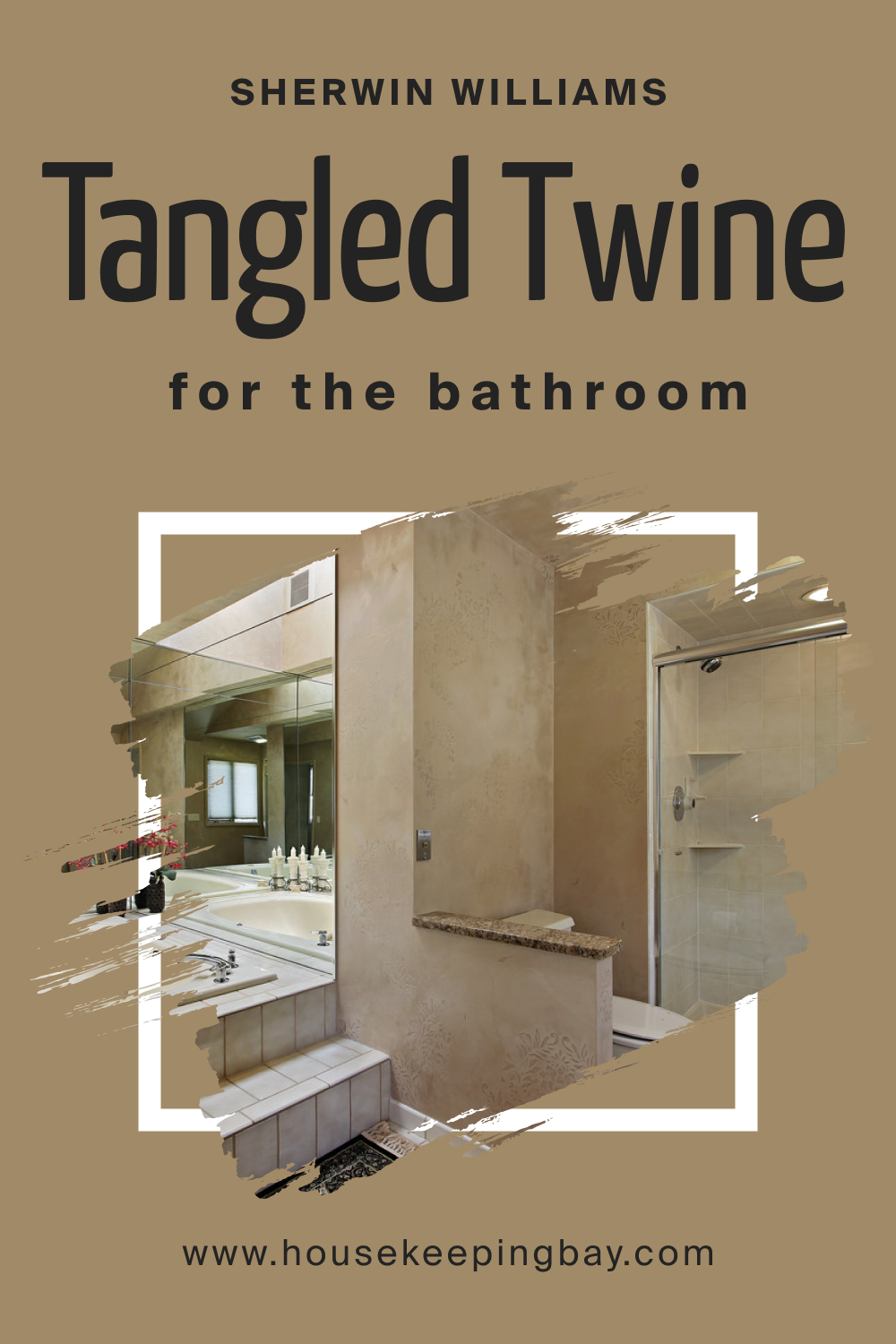 Sherwin Williams. SW 9538 Tangled Twine For the Bathroom