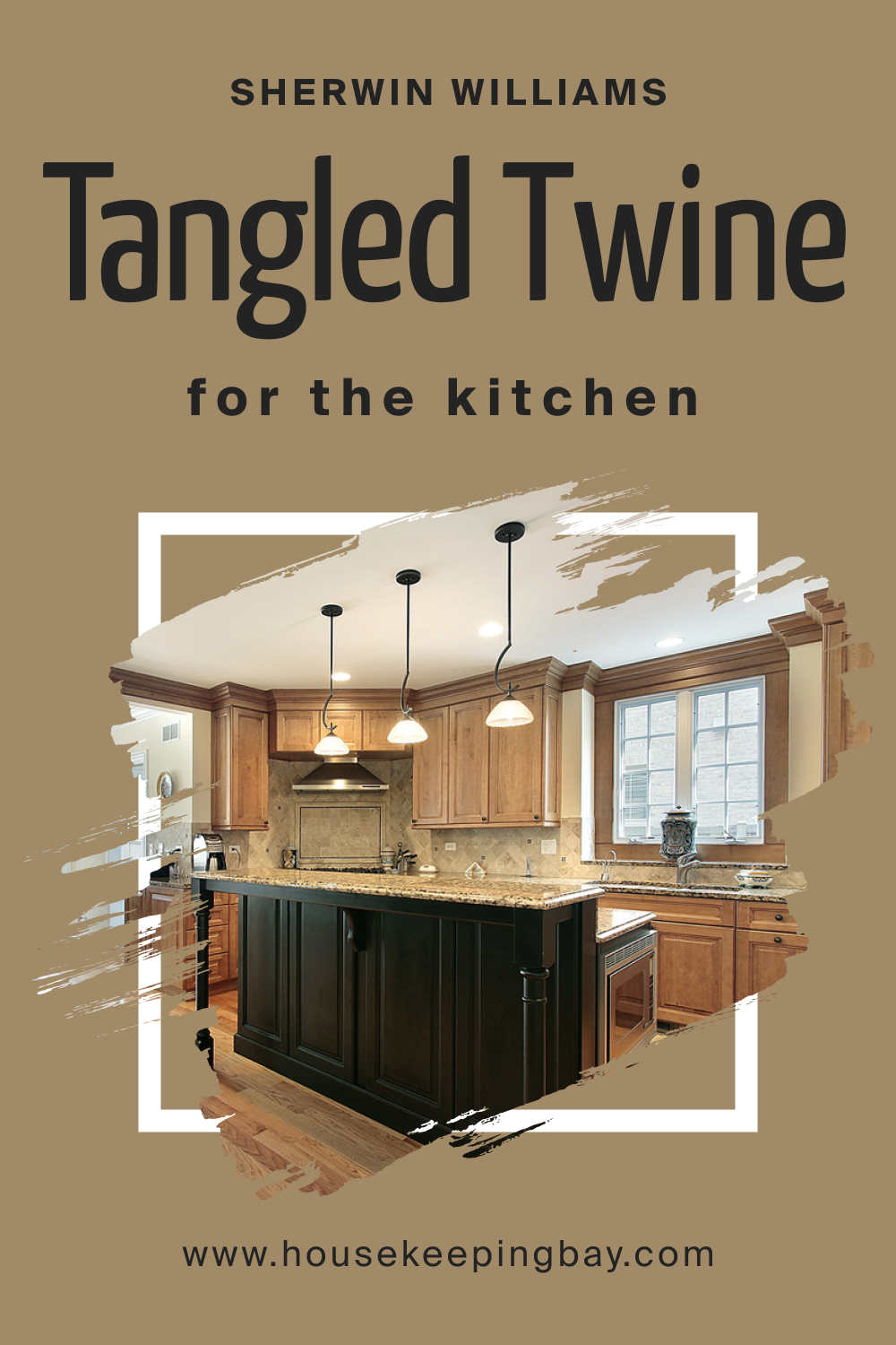 Sherwin Williams. SW 9538 Tangled Twine For the Kitchens